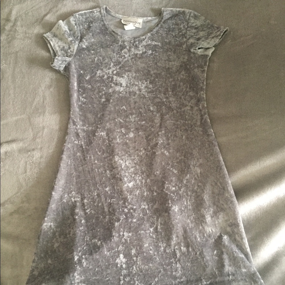 Grey YOUNIQUE Medium Above-knee Dress
